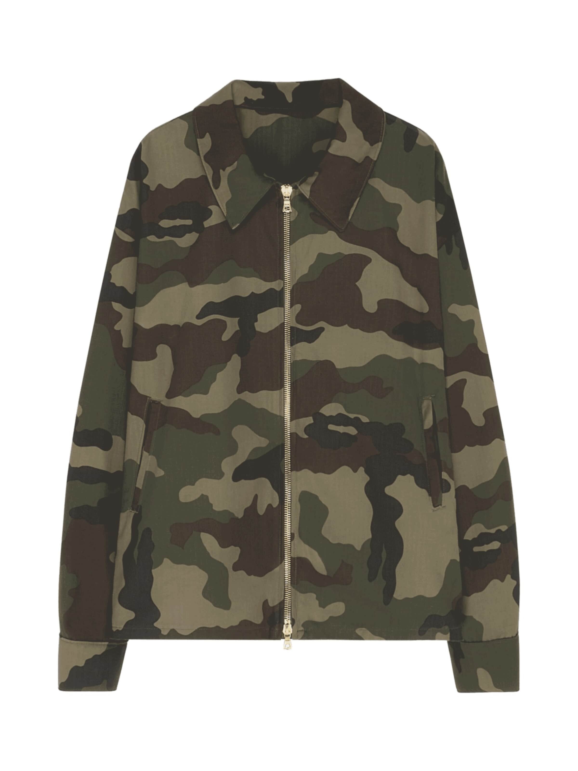 Coulange Übergangsjacke 'Militaire M38'‌‌‌‌‌‌‌‌‌ in Grün: Vorderseite