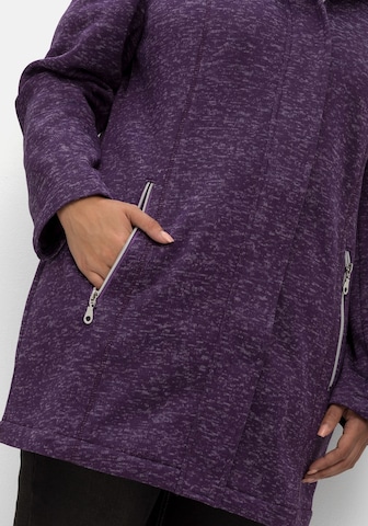 SHEEGO Fleece Jacket in Purple