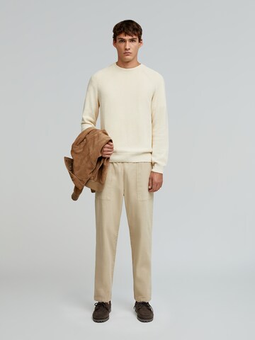 Scalpers Pullover 'Hamburg' i beige: forside
