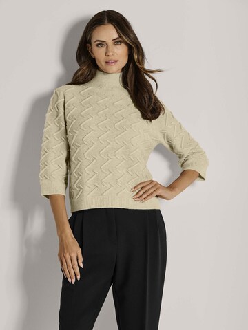 Pull-over MADELEINE en beige : devant