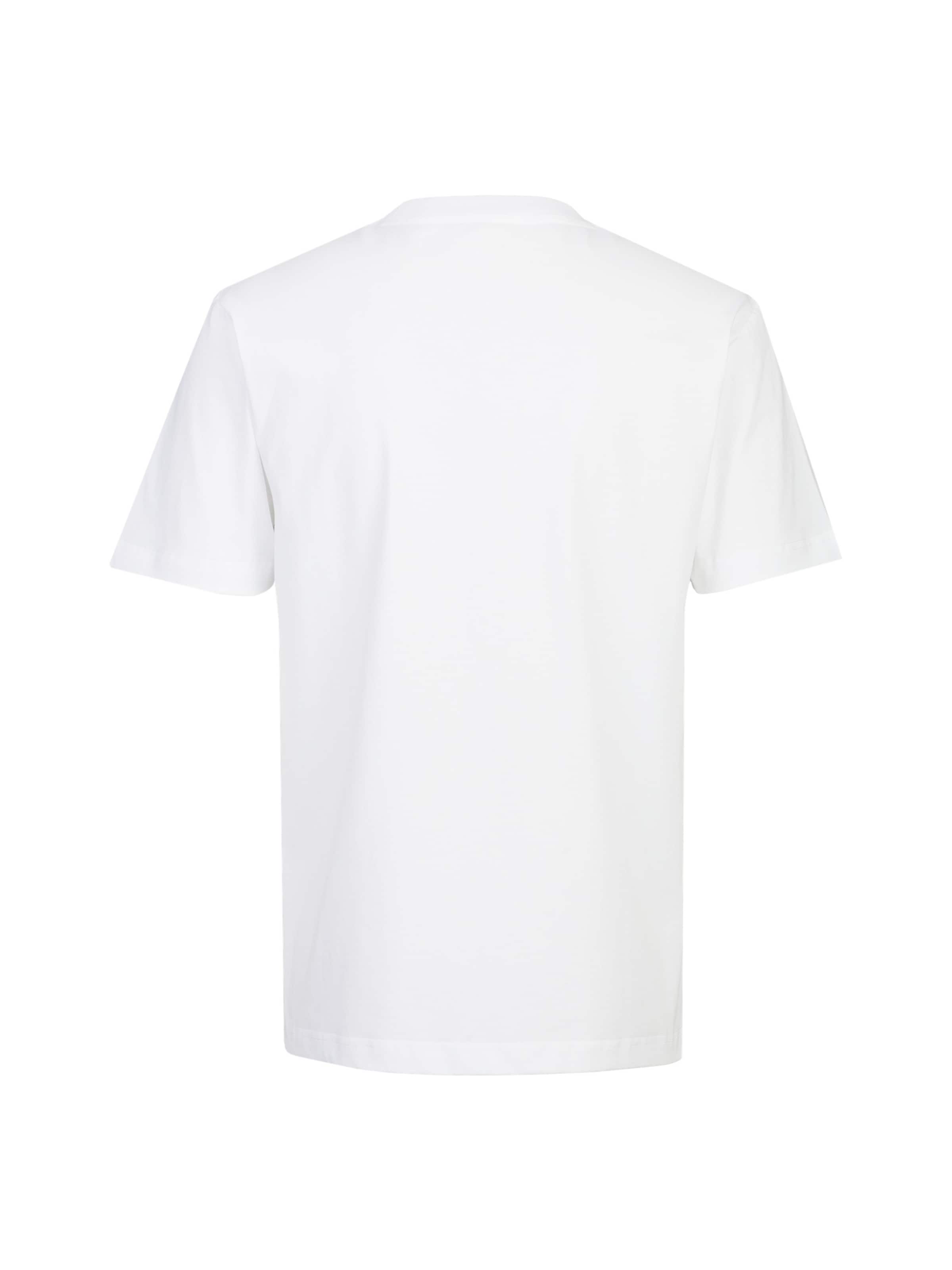 19V69 ITALIA Shirt 'Rafael Tennis Teddy' in Wit