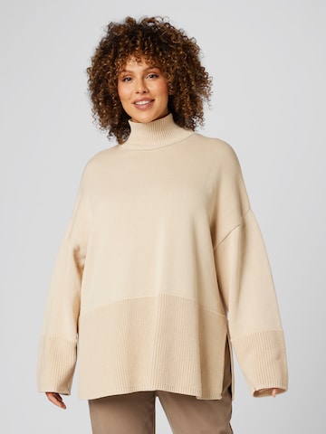 A LOT LESS Sweater 'Charlize' in Beige