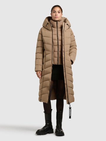 Manteau d’hiver 'Fiska' khujo en marron
