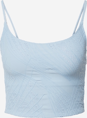 Onzie Sports Top 'Belle' in Blue: front