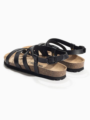 Bayton - Sandalias con hebilla en negro