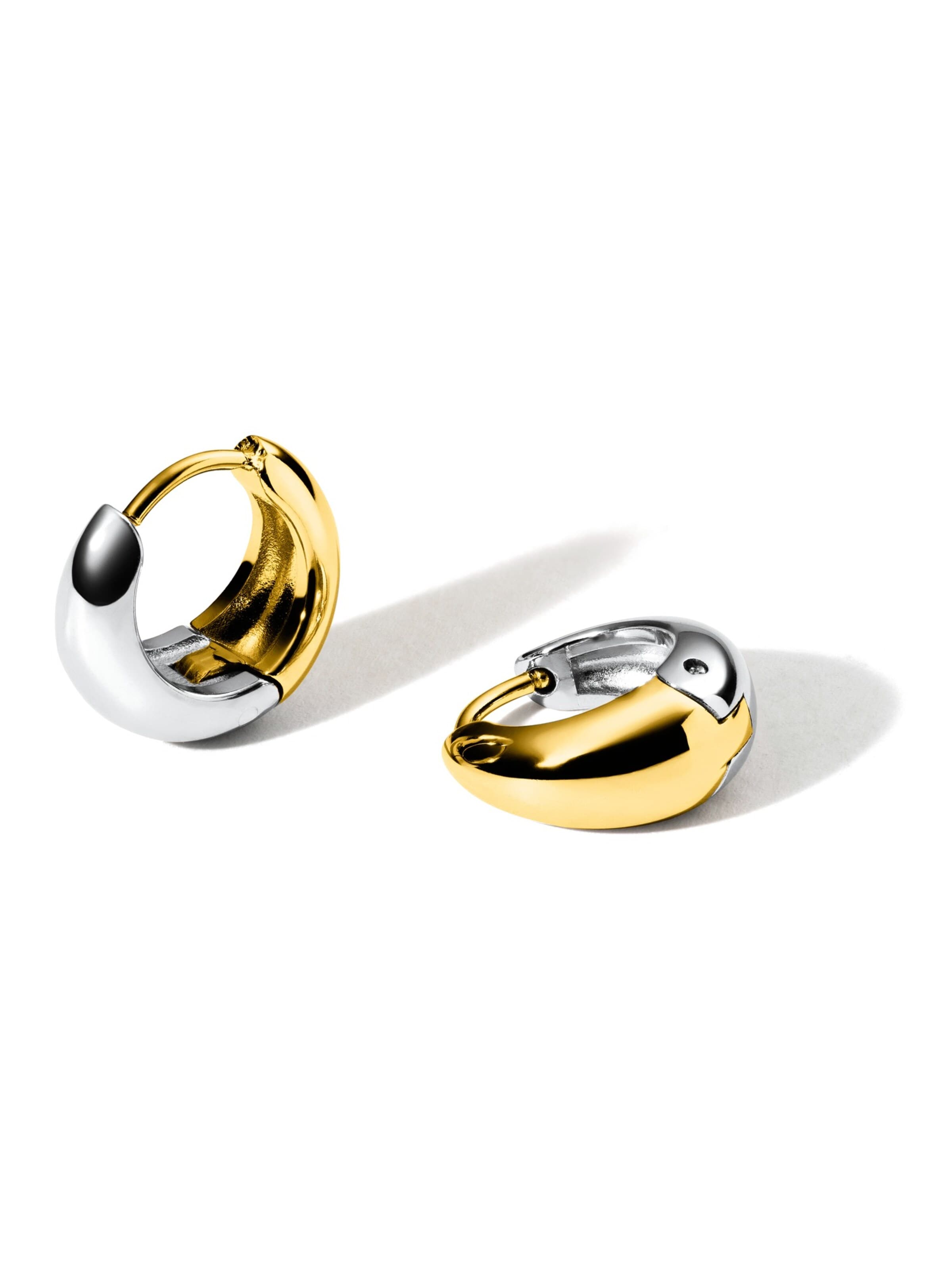 hiBALI Earrings 'Mini Curvy' in Mixed colors: front