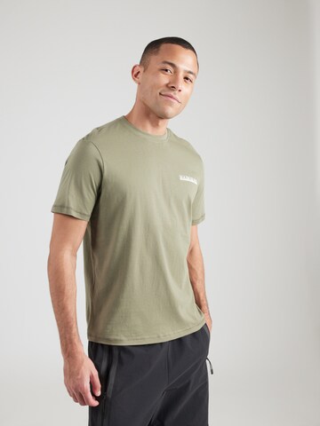 NAPAPIJRI Bluser & t-shirts 'SENAR' i grøn: tilbage