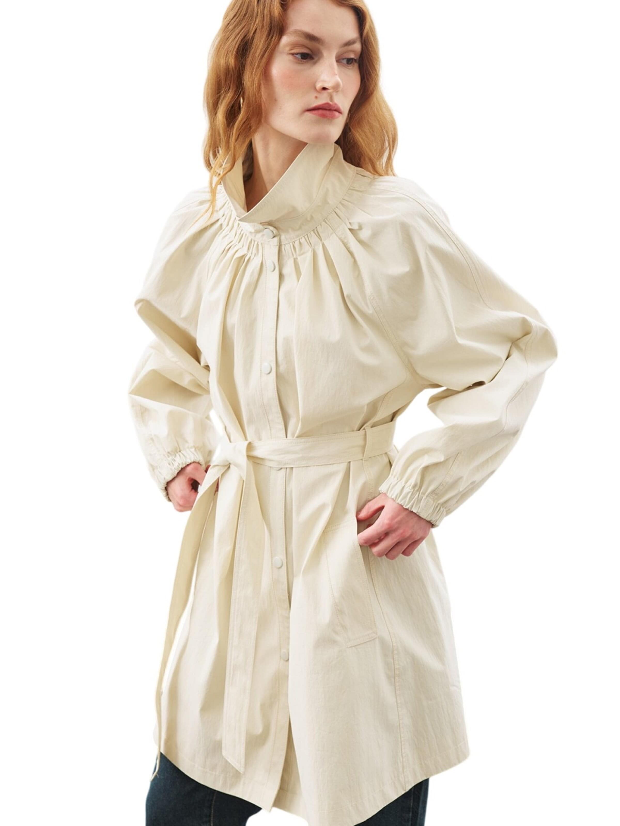 MANUKA Winterjacke‌‌ in S-M in stone, Produktansicht
