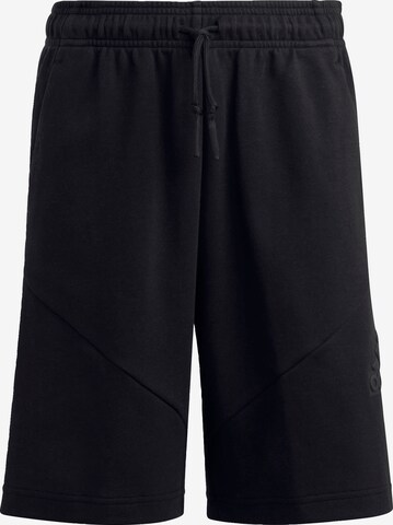 ADIDAS SPORTSWEAR Loose fit Workout Pants 'Future Icons' in Black: front