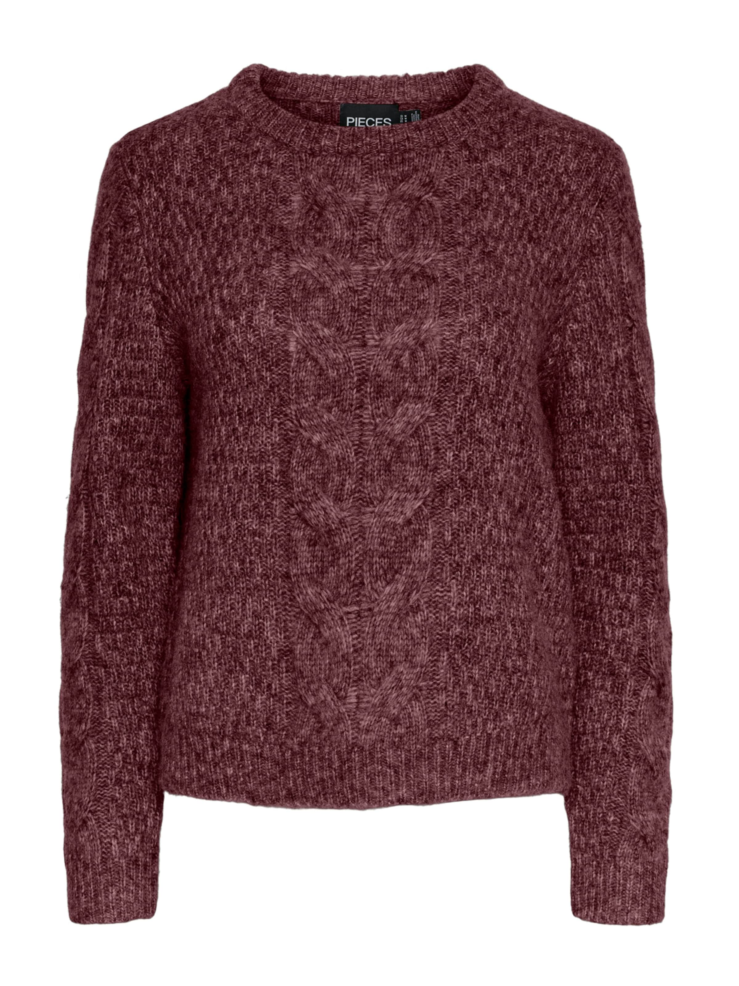 Pullover 'PCNina' di PIECES in rosso: frontale