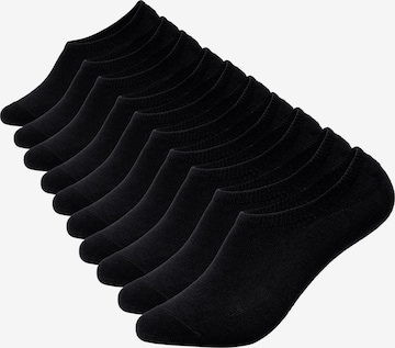 Occulto Ankle socks 'Strolch' in Black: front