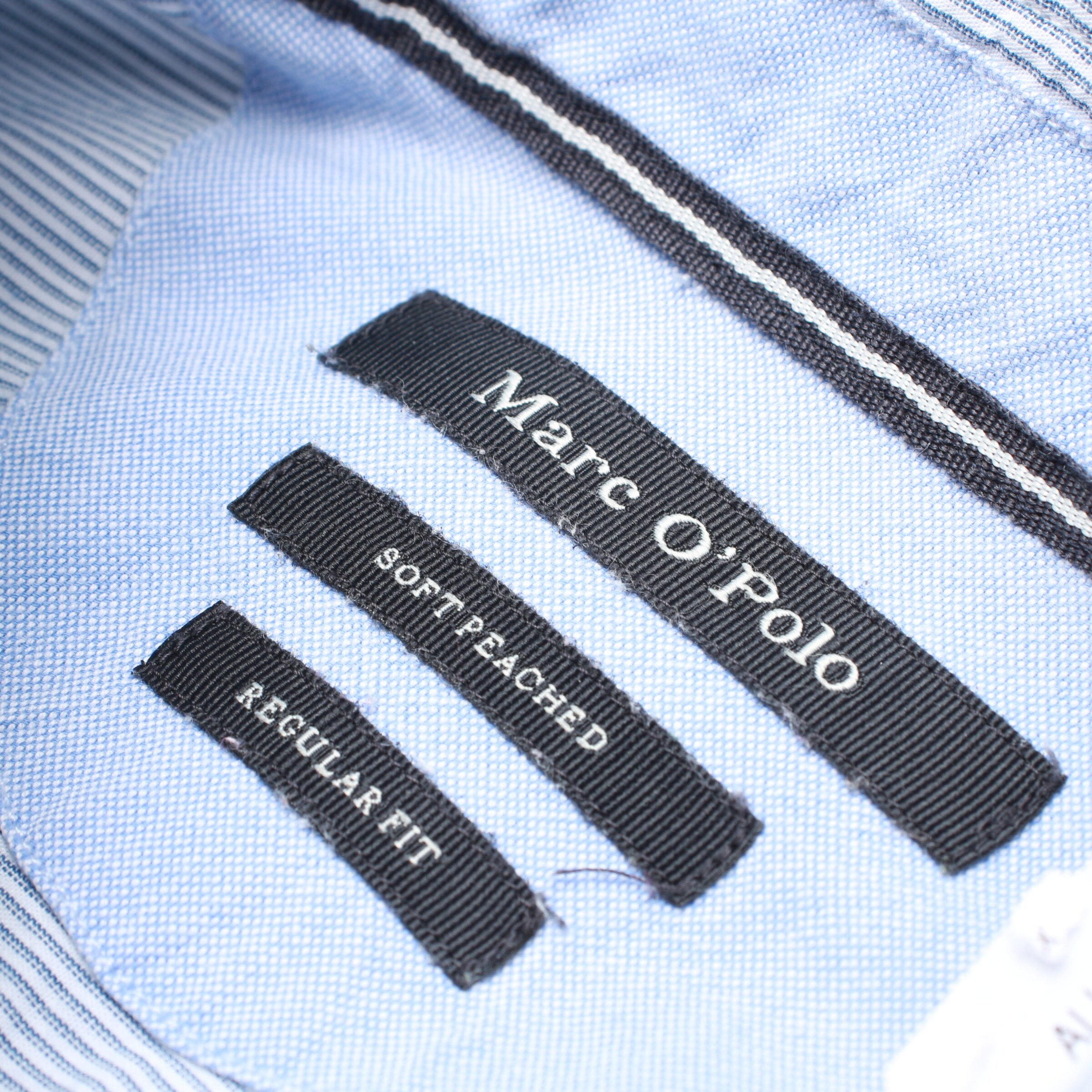 Marc O'Polo Button Up Shirt in M in Blue
