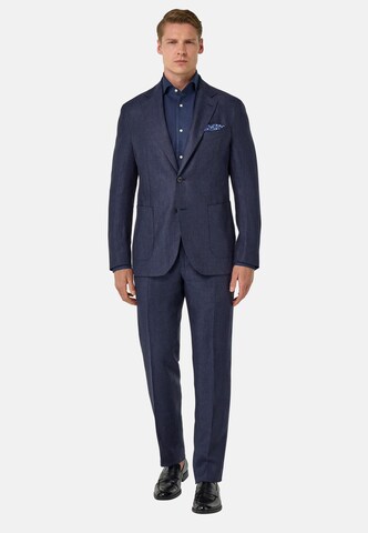 Boggi Milano Regular Suit in Blue: front