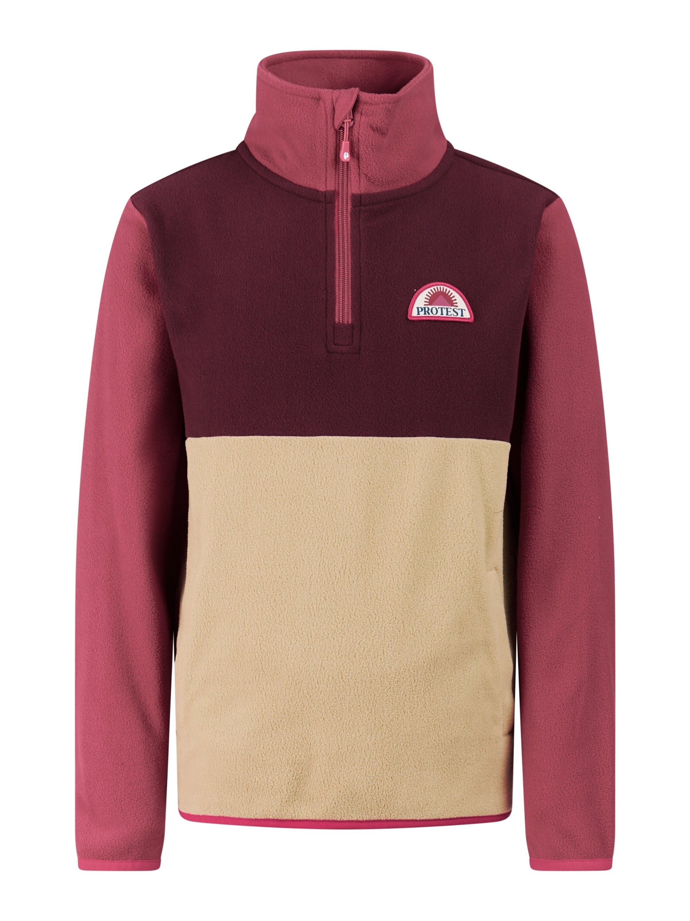 PROTEST Sportief sweatshirt 'PRTZiv JR' in Lila: voorkant