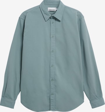 ARMEDANGELS Button Up Shirt 'GIAALO' in Green: front