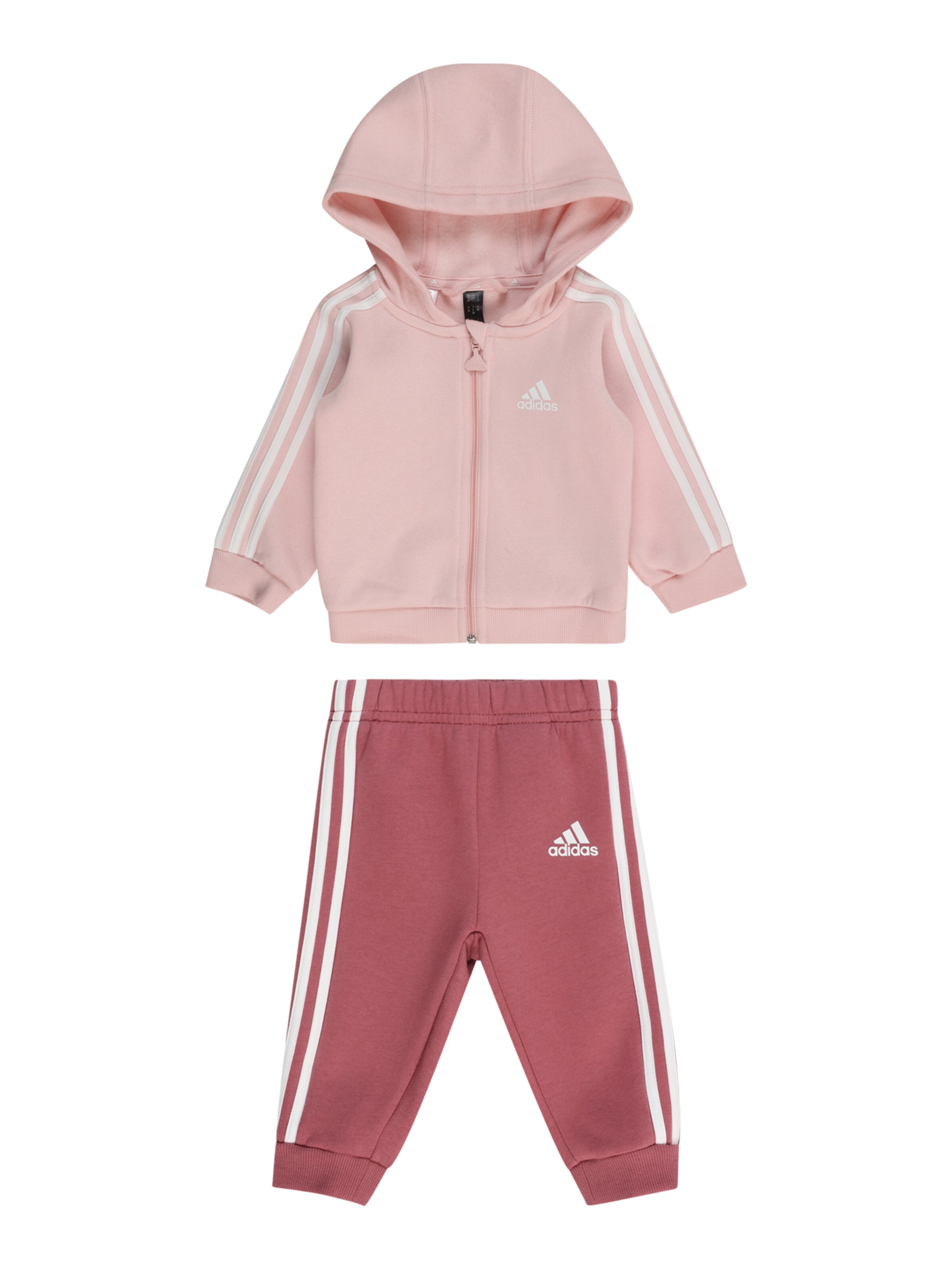 dark pink adidas tracksuit
