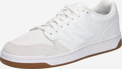 Sneaker bassa '480L' new balance di colore bianco / bianco lana, Visualizzazione prodotti