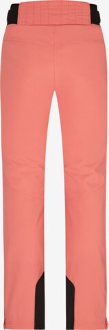 ZIENER Regular Workout Pants 'Tilla' in Red