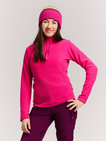 PROTEST Sportief sweatshirt 'Remutey JR' in Roze: voorkant