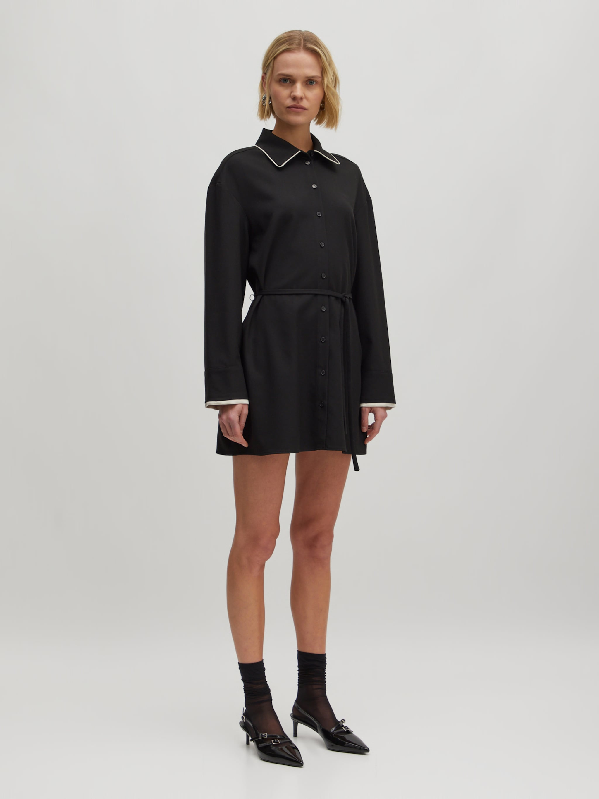 EDITED Producten Jurk 'Elenor' Zwart