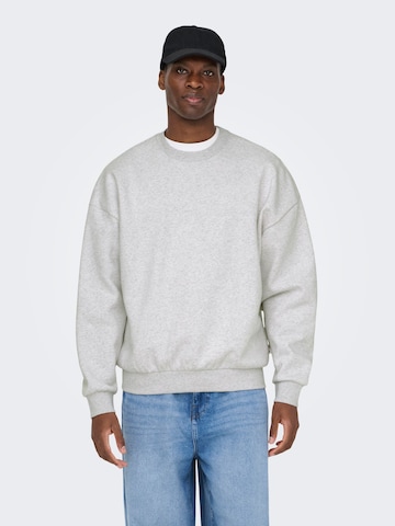 Only & Sons Sweatshirt 'ONSCeres' i grå: forside