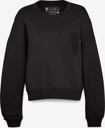 TIMBERLAND Sweatshirt in Zwart: voorkant