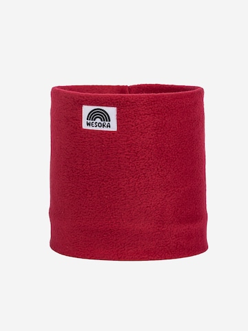 WESORA GmbH Tube Scarf 'Fleece Neckwarmer' in Red: front