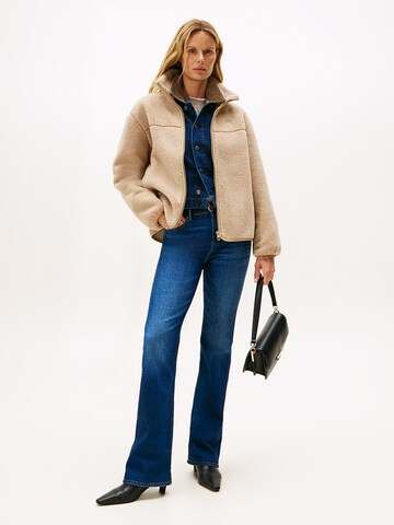 TOMMY HILFIGER Fleece jacket in Beige