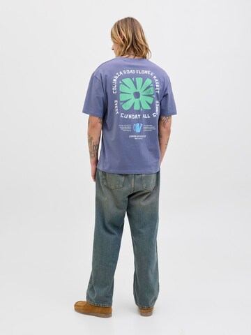 T-Shirt JACK & JONES en bleu : devant