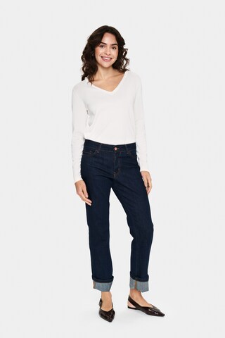 SAINT TROPEZ Sweater in White