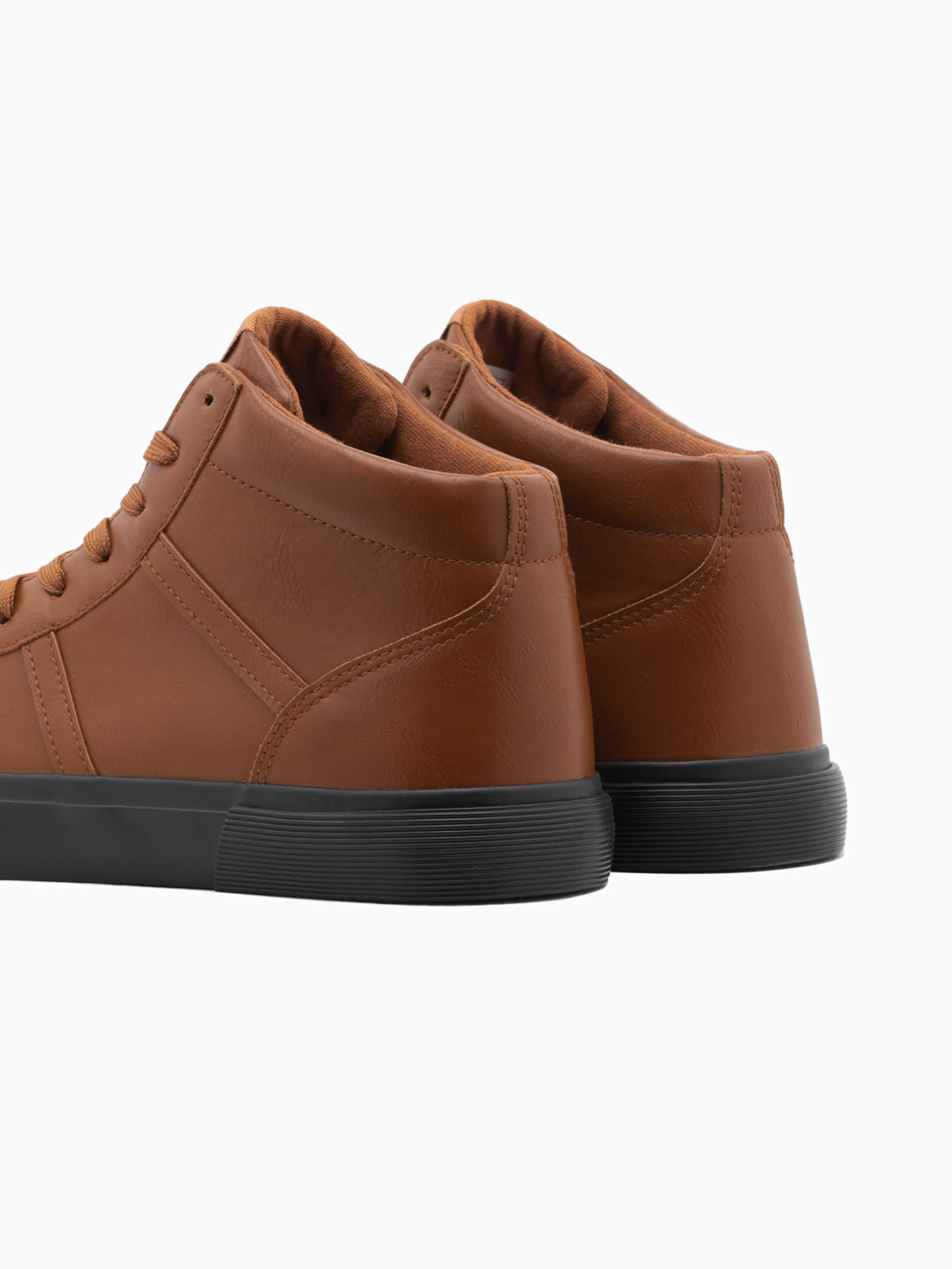 Ombre High-top trainers in Brown