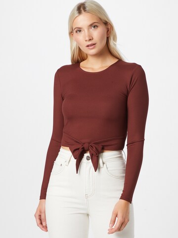 ABOUT YOU Shirt 'Madita' in Brown: front