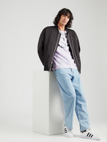 Calvin Klein Jeans T-Shirt in Lila