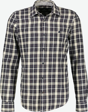 LERROS Regular fit Button Up Shirt in Grey: front