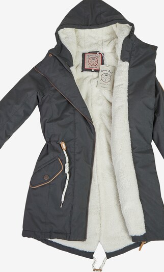 BRAVE SOUL Funktionsjacke 'Daisy' in anthrazit, Produktansicht