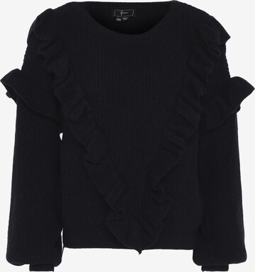 Pull-over faina en noir : devant