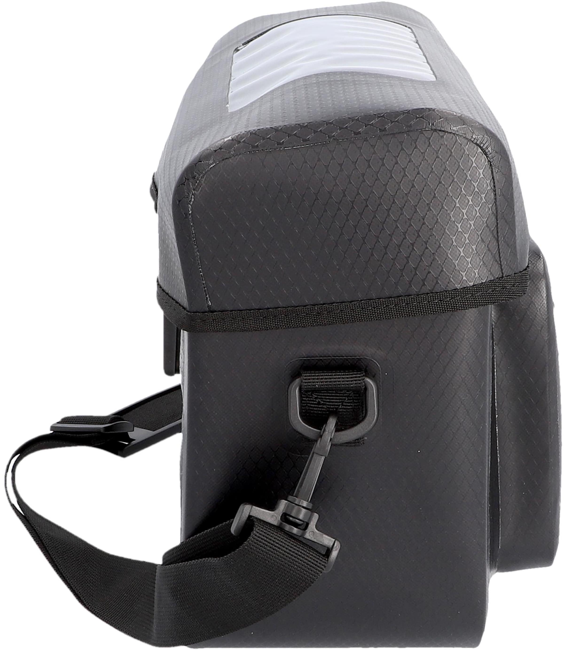 FISCHER Fahrräder Fahrradtasche in Schwarz