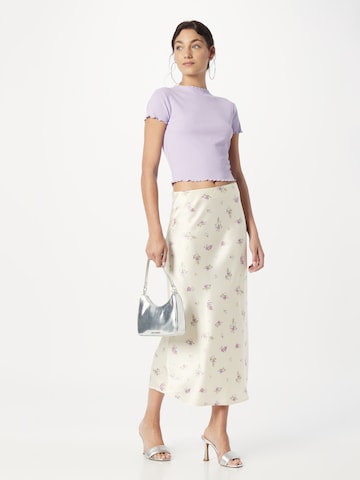 Gina Tricot Skirt 'Tina' in Beige