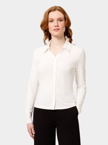 Les Lunes Blouse 'Sunny' in White: front