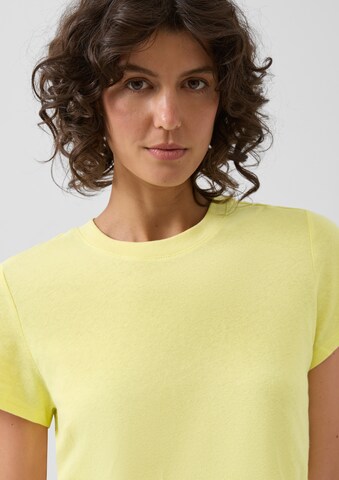 T-shirt s.Oliver en jaune