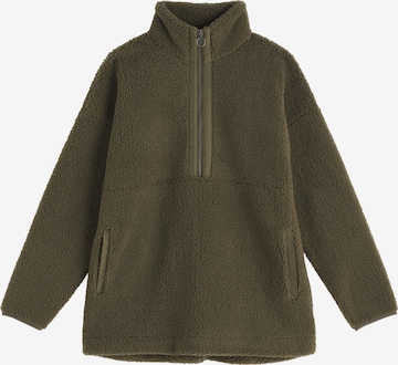 Veste en polaire 'Barnaloft' Seasalt Cornwall en vert : devant