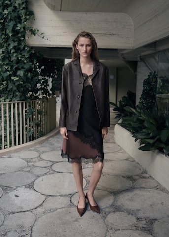 MANGO Between-Season Jacket 'Milano' in Brown