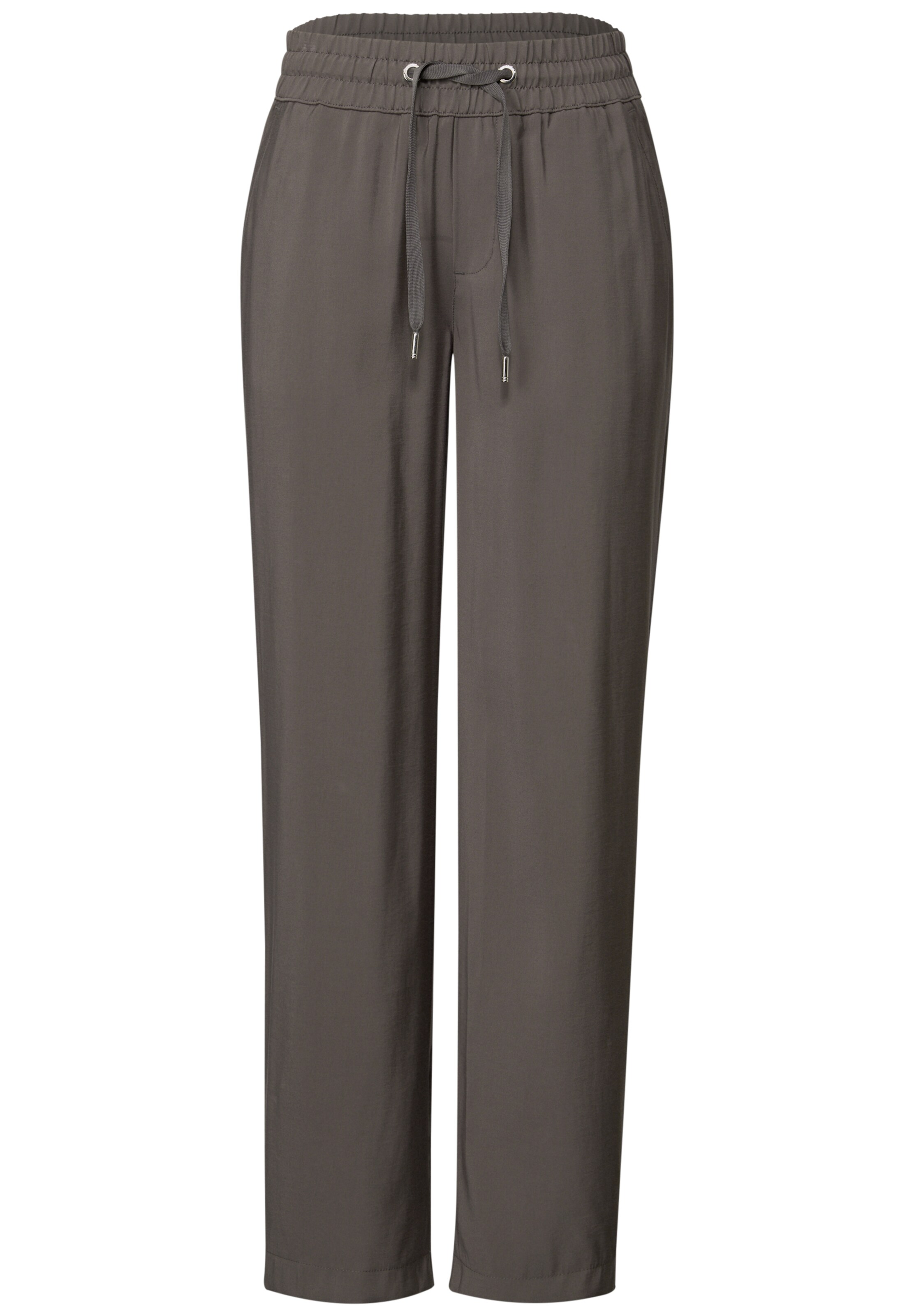 STREET ONE Regular Pants in Brown: front