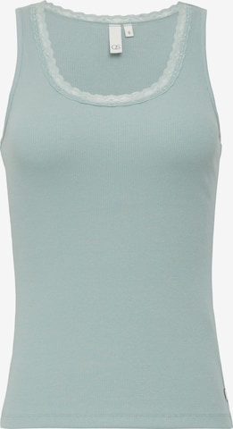 QS Top in Grün: Vorderseite