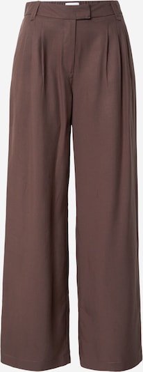 Klostuotos kelnės iš COMMA, spalva – šokolado spalva, Prekių apžvalga