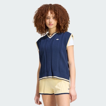 Pull-over ADIDAS ORIGINALS en bleu : devant