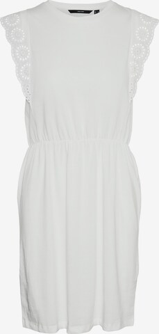 Robe VERO MODA en blanc : devant