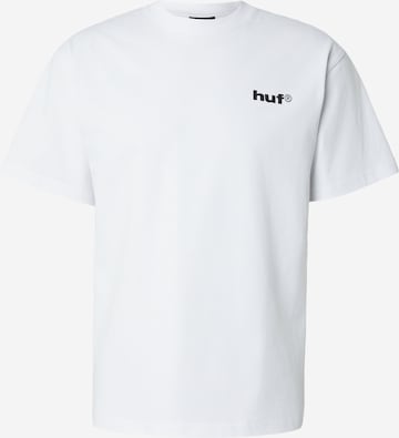 T-Shirt 'Gimme The Loot' HUF en blanc : devant