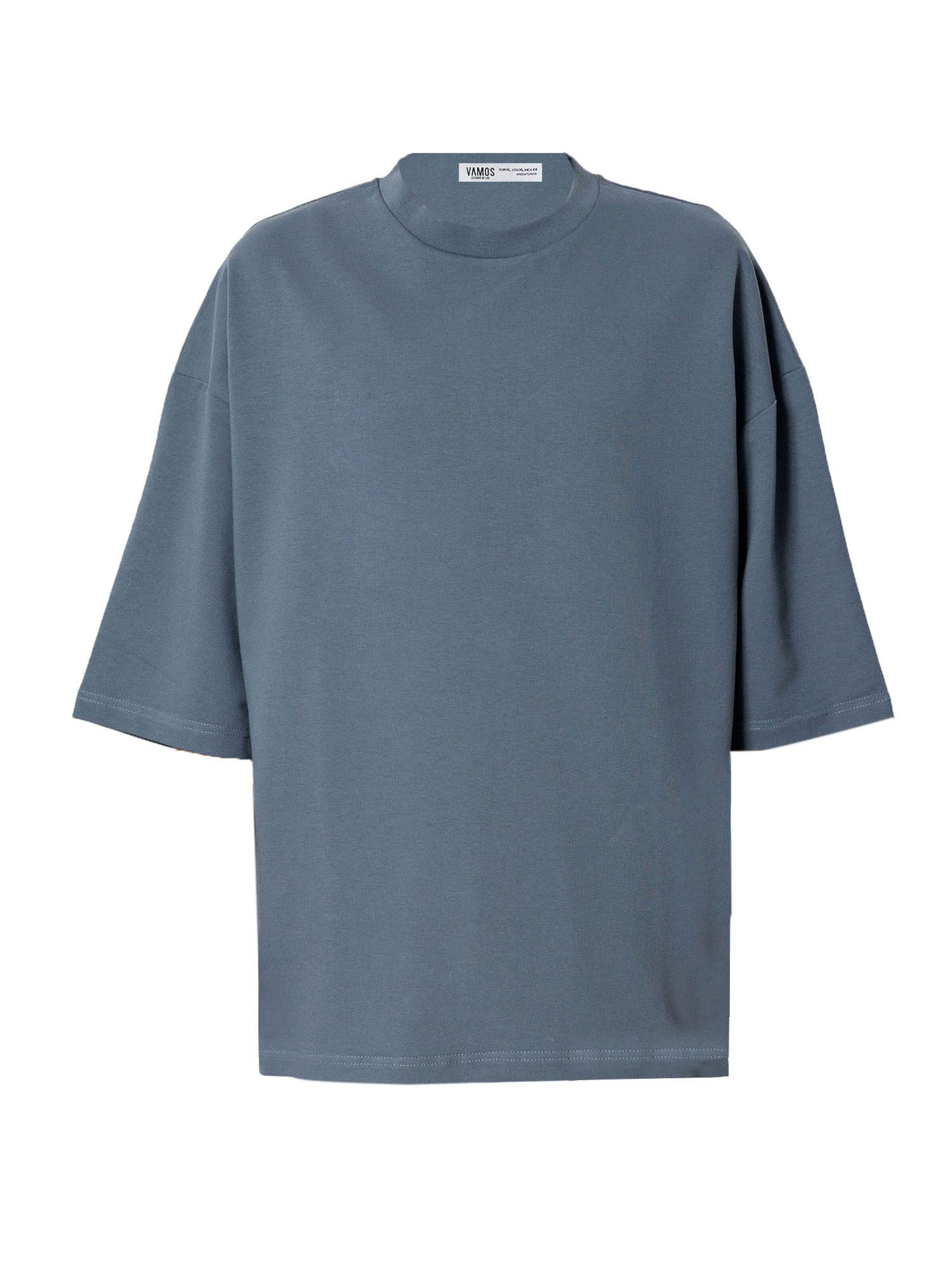 VAMOS CLO Μπλουζάκι σε γκρι: μπροστά