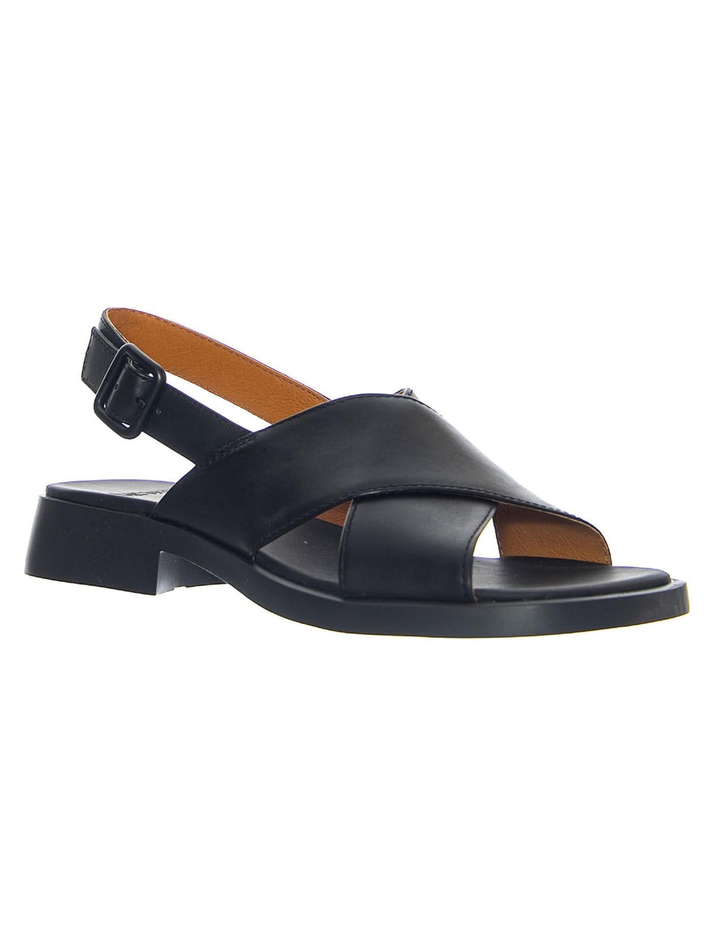 Sandalo con cinturino 'Ultrasoft Black/Dana Black' di CAMPER in nero